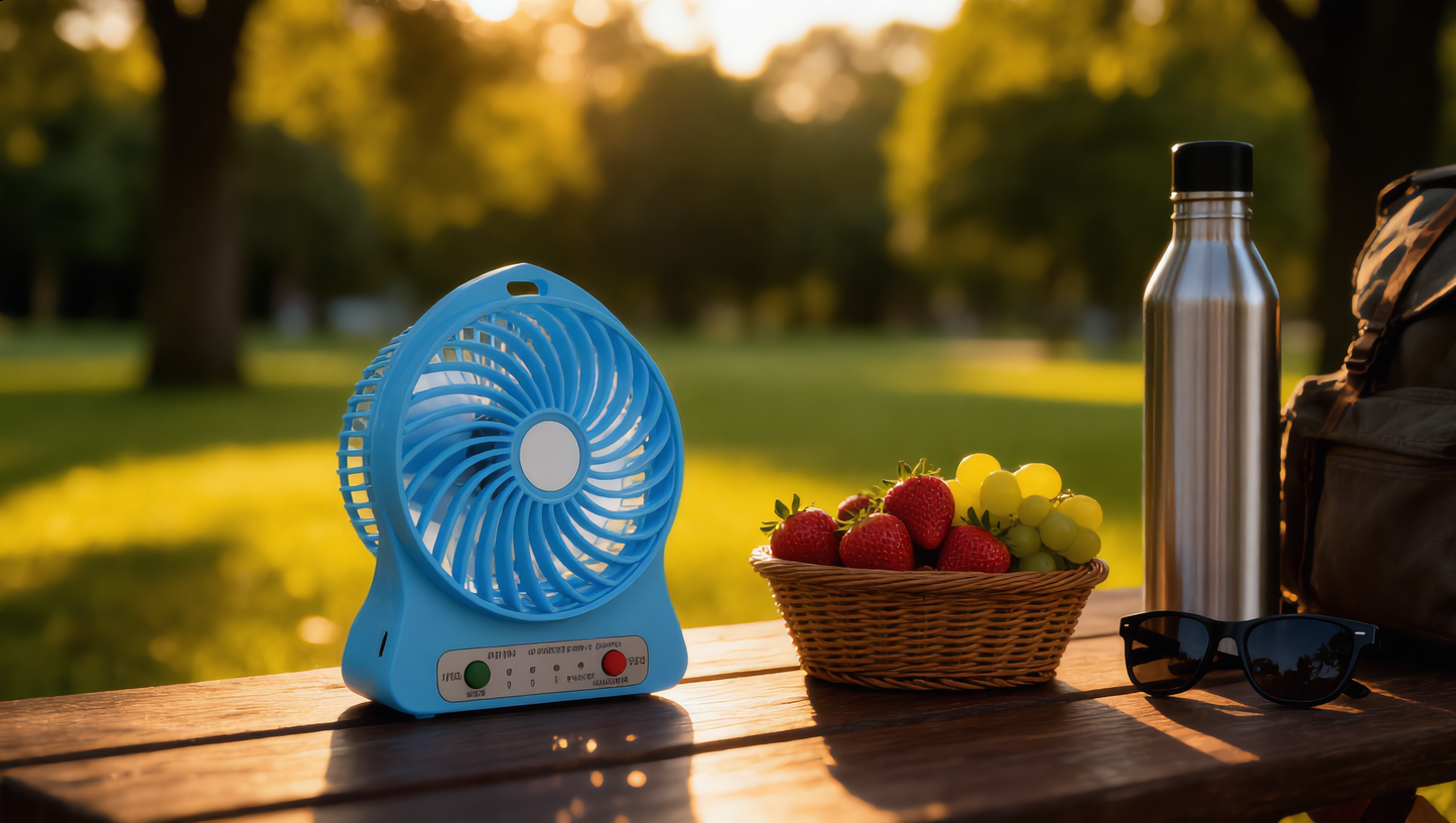 Portable Mini Fan Usb Charging rechargable battery