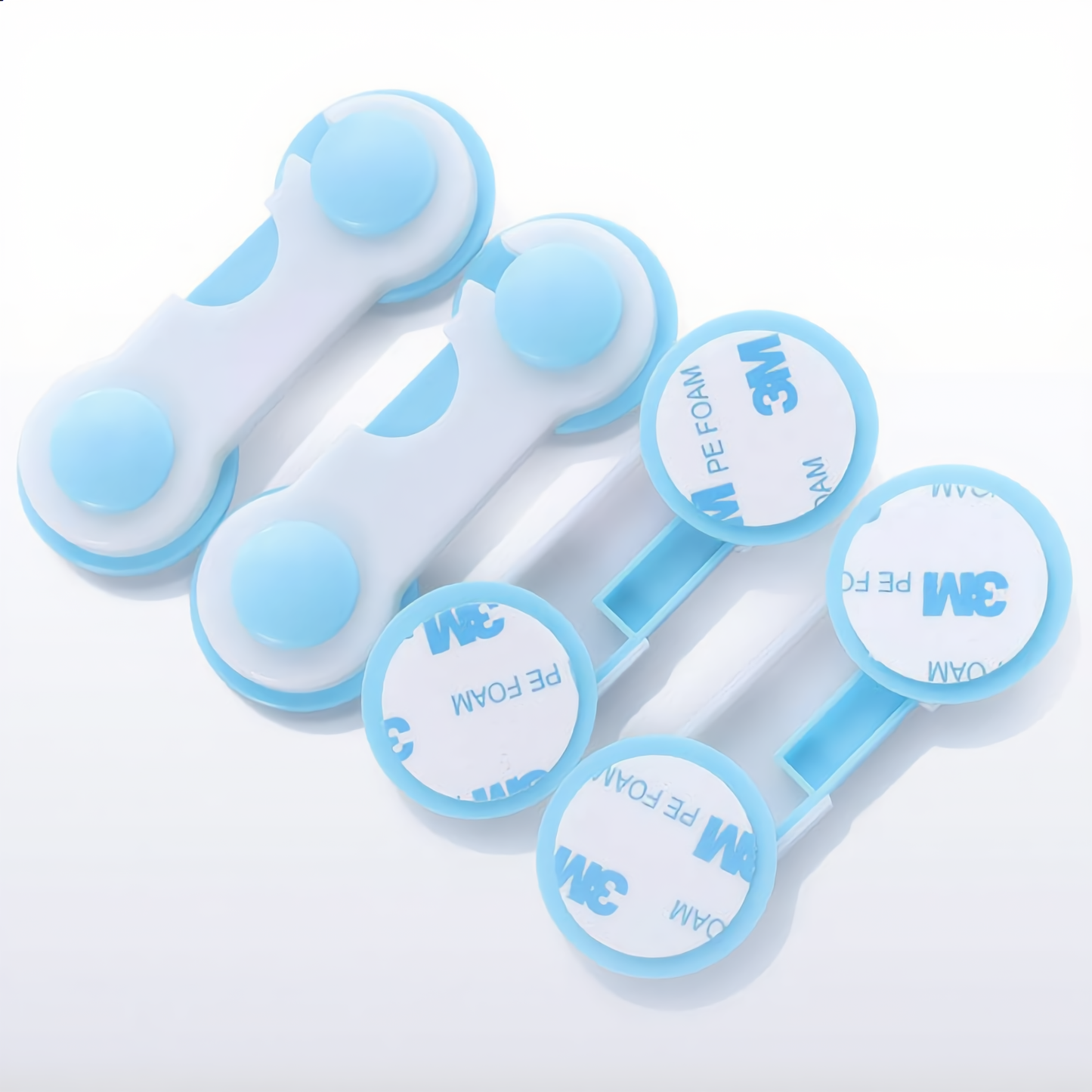 Children Kids Drawer Lock – Baby Safe Angle Sliding Door Plastic Lock