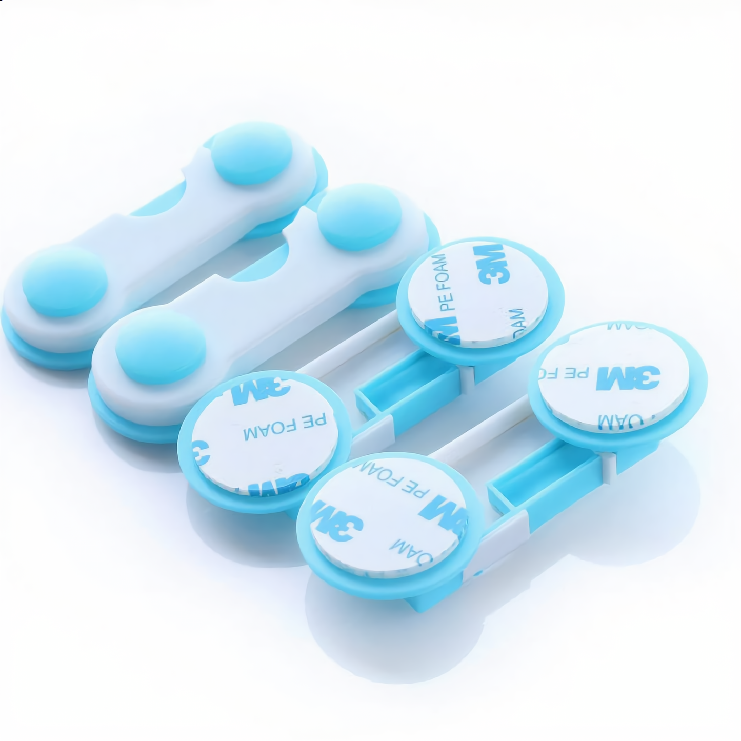 Children Kids Drawer Lock – Baby Safe Angle Sliding Door Plastic Lock